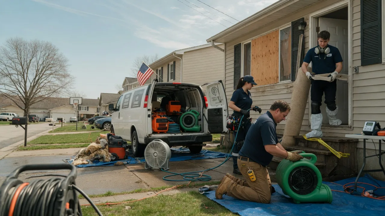 Water Damage Restoration in Bentonville, VA near me